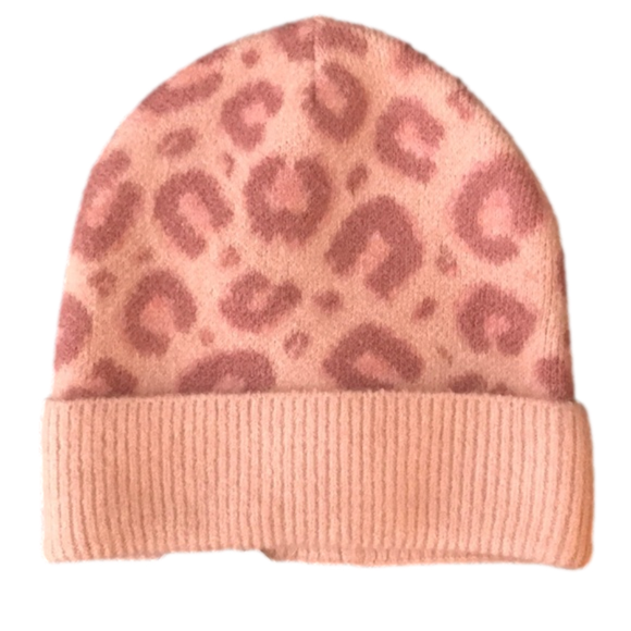 NWT Norla Canada leopard beanie